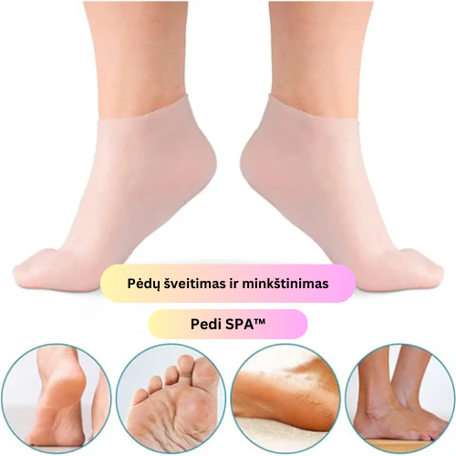 Pedi SPA™ kojinės | Pėdų šveitimas ir minkštinimas